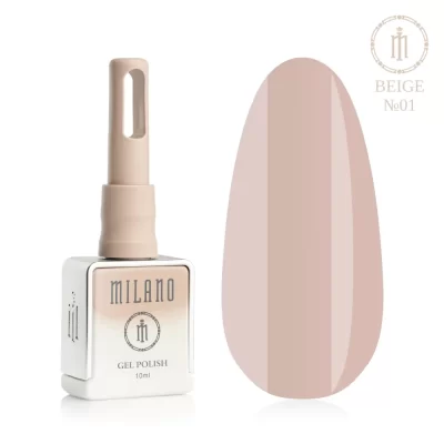 Milano gelinis lakas BEIGE 01, 10ml