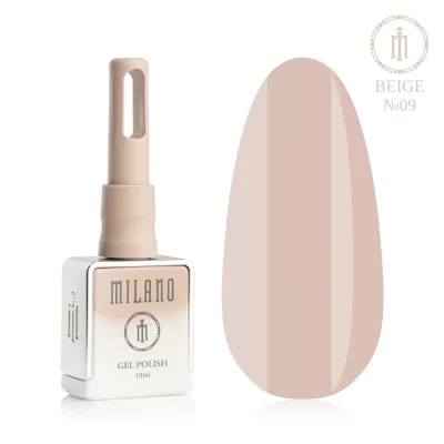 Milano gelinis lakas BEIGE 09, 10ml