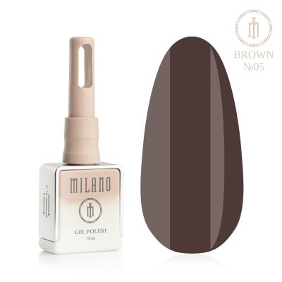 Milano gelinis lakas BROWN 05, 10ml