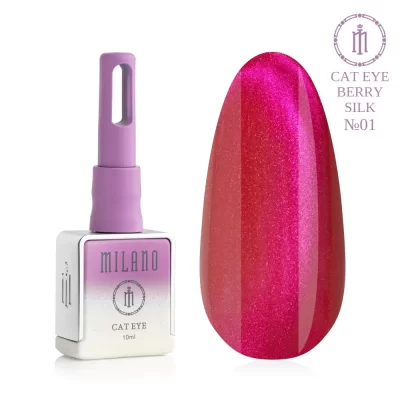 Milano gelinis lakas CAT EYE BERRY SILK 1, 10ml