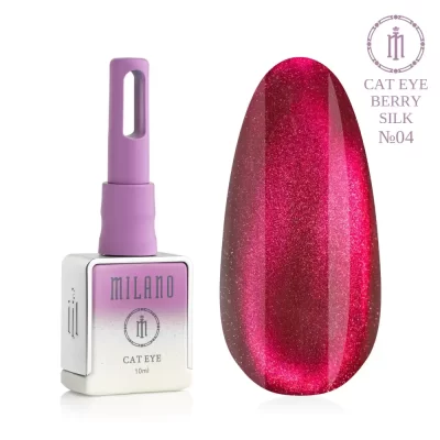 Milano gelinis lakas CAT EYE BERRY SILK 4, 10ml