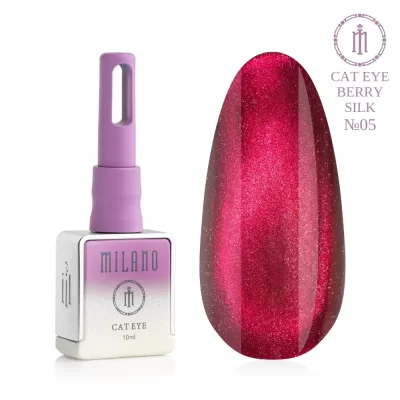 Milano gelinis lakas CAT EYE BERRY SILK 5, 10ml