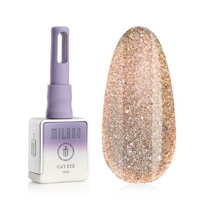 Milano gelinis lakas CAT EYE NIGHT GLOW  1, 10ml