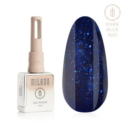 Milano gelinis lakas DARK BLUE  5, 10ml
