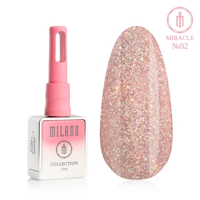 Milano gelinis lakas MIRACLE  02, 10ml