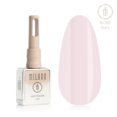 Milano gelinis lakas ROSE  1, 10ml