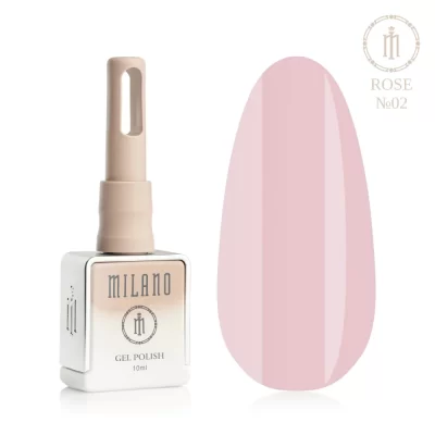 Milano gelinis lakas ROSE  2, 10ml