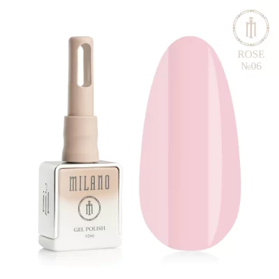 Milano gelinis lakas ROSE  6, 10ml