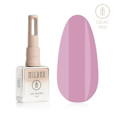 Milano gelinis lakas LILAC  3, 10ml