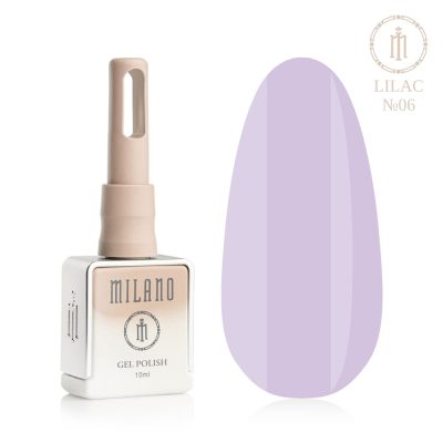 Milano gelinis lakas LILAC  6, 10ml