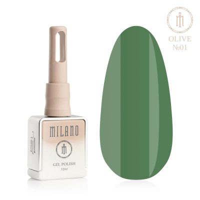 Milano gelinis lakas OLIVE  1, 10ml