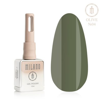 Milano gelinis lakas OLIVE  4, 10ml
