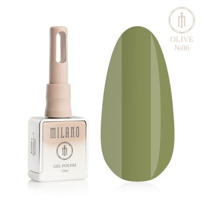 Milano gelinis lakas OLIVE  6, 10ml